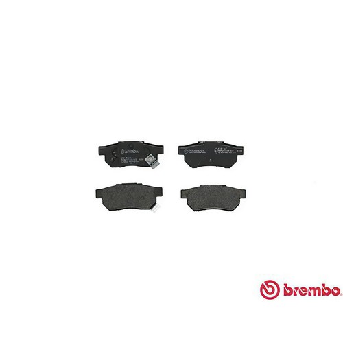 Rear brake pads - rear, brembo