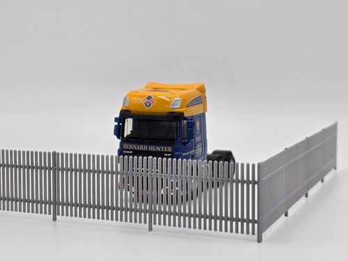 Scale security fencing - 1/76,
