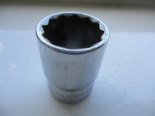 HALFORDS 15/16" AF SOCKET - 1/2" DRIVE - CHROME VANADIUM - SJA30 MADE IN ENGLAND