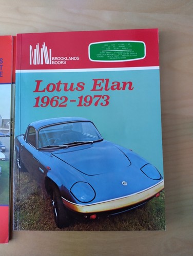 Brooklands book lotus elan - lotus,