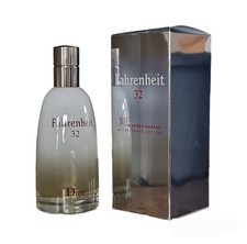 Dior Fahrenheit 32 Apres Rasage Aftershave Lotion 100ml. Imperfect Unsealed Box