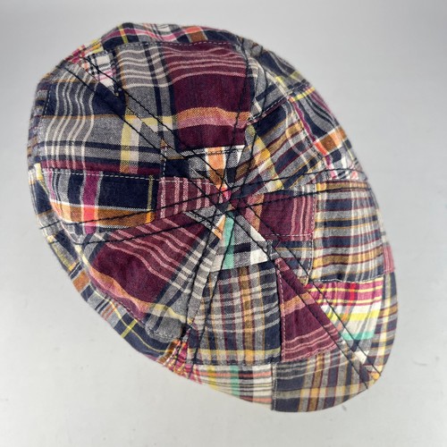 Cremieux madras newsboy hat - newsboy,
