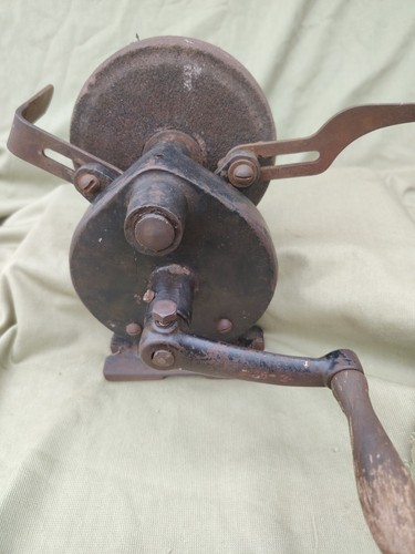 Vintage bench grinder - vintage,