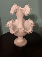 Fenton Silver Crest Milk Glass