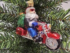 Biker Santa Old World