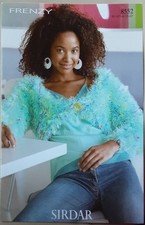 Original Sirdar Frenzy Ladies Bolero 32"-42" Knitting Pattern 8552