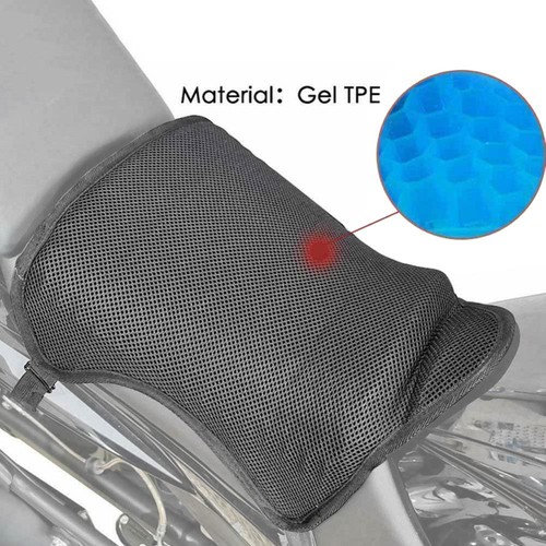 Motorcycle comfort gel seat - gel,