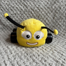 RARE Disney Store Jungle Junction Yellow Beetle Bug On Wheels Soft Toy