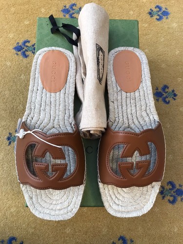 Gucci espadrille sandal shoes - espadrille,