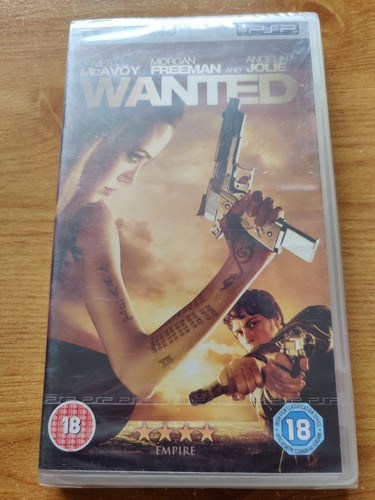 Wanted psp umd movie 2008 - umd,