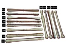 H.M Irish Celtic Bodhran Drum Beater,Tipper,Bodhran Stick,Mix Wood Beaters,NEW