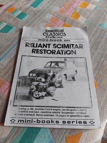 Reliant scimitar restoration - reliant,