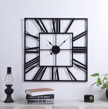 60cm Large Black Metal Wall