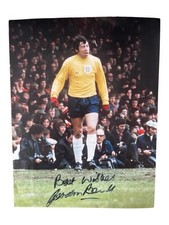 Gordon Banks Autograph England
