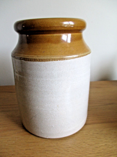 Vintage stone glazed - , storage
