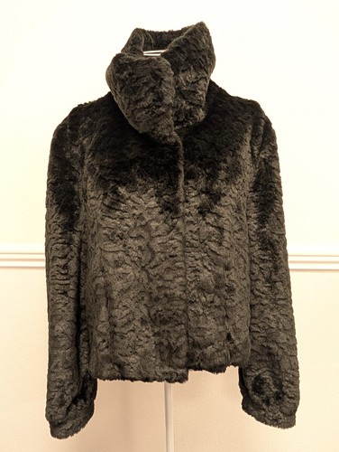 Wallis black faux fur - wallis,