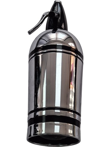 Sparklets chrome soda siphon - chrome,