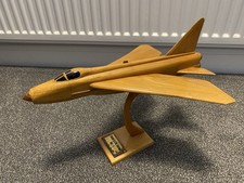 English Electric Lightning Wooden Model On Stand