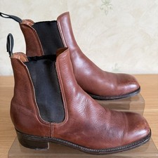 Loake Chelsea Boots Brown Size