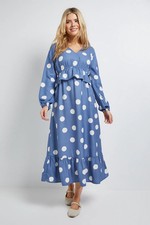 Dorothy Perkins Blue Maxi