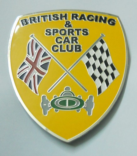 Car badge british racing - badge,