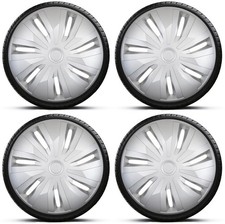 Wheel Trims 15" Silver Hub