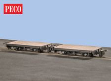 Peco GR-300 4 Wheel Flat Wagon