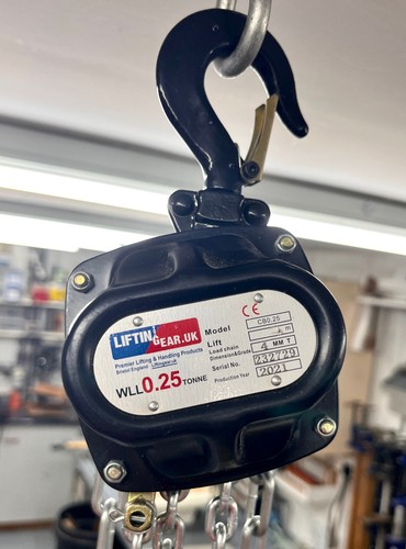 250kg 3mtr liftingear - 3mtr,