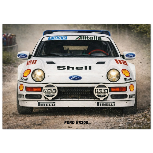 Ford rs200 poster - poster,
