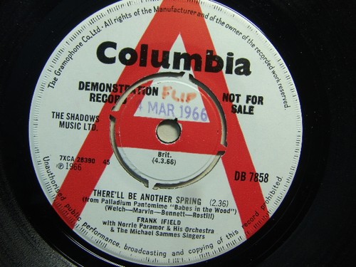 Frank ifield there - –, there’ll