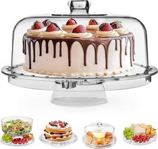 Cake Stand with Acrylic Dome
