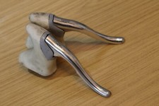 Vintage RX100 Caliper  Drop Bar Brake Levers Lever Road Bike Retro 105 White