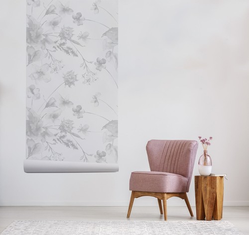 Flowers removable wallpaper - flowers,