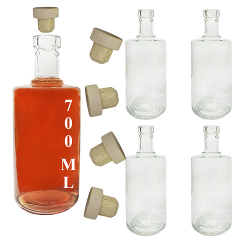 Glass bottle nana - glass,