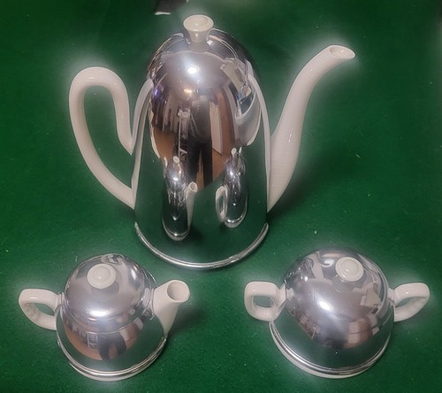 Pre 1940 everhot teapot chrome - pre-1940,