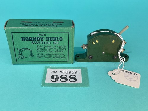Hornby dublo green switch - dublo, g3