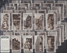 HIGNETT-FULL SET- CELEBRATED OLD INNS 1925 (50 CARDS) EXCELLENT