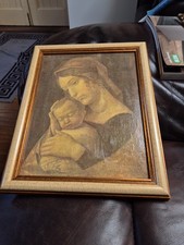 Religious Painting Mother and Child Jesus