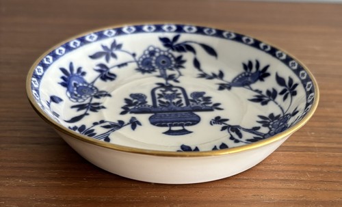 Antique minton blue - antique, white
