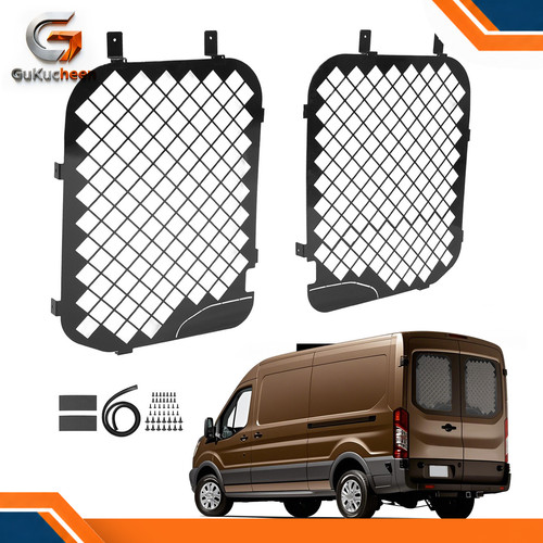 Rear door window screens - door, for