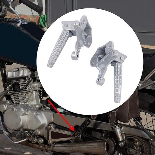 Motorcycle foot pegs - pegs, aluminum