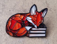 Stain Glass Window Fox Metal