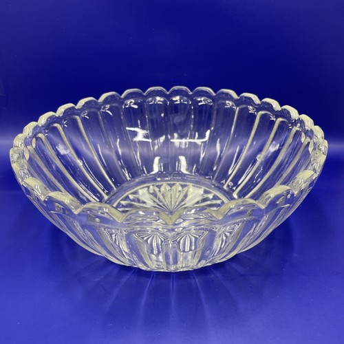 Vintage pressed glass serving - vintage,