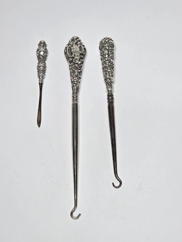 English sterling silver - x,