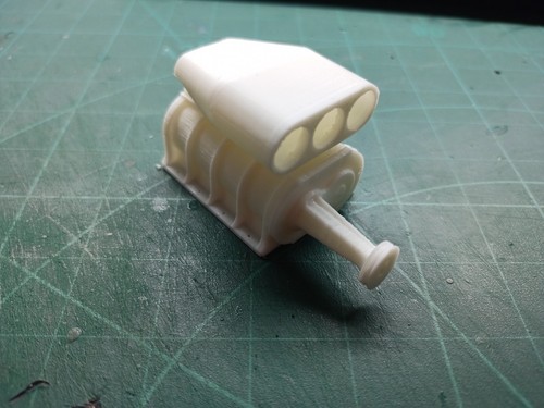 Scale engine for car - 1/8, v8