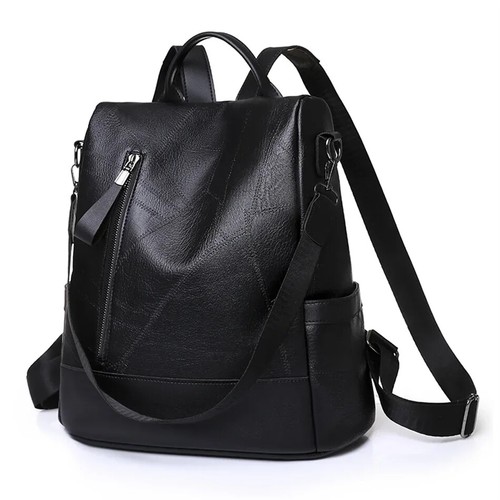 Vintage soft leather backpack - vintage,