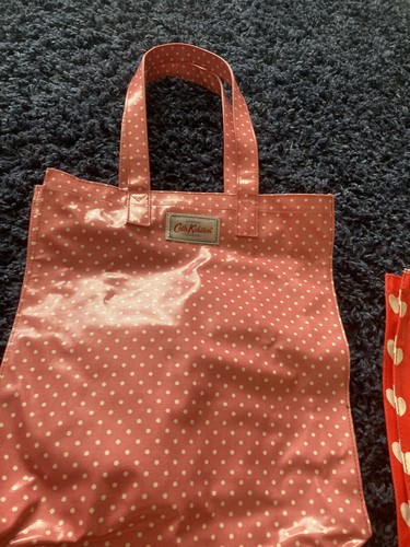 Cath kidston pink spot bag - cath,