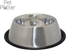 PET PLATTER STAINLESS STEEL 16