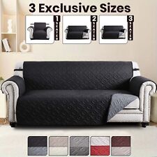 Water Resistant Sofa Covers 1/2/3/4 Seater Settee Couch Slipcover Pet Protector