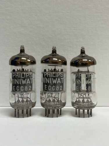 Philips miniwatt ecc82 - miniwatt, tris